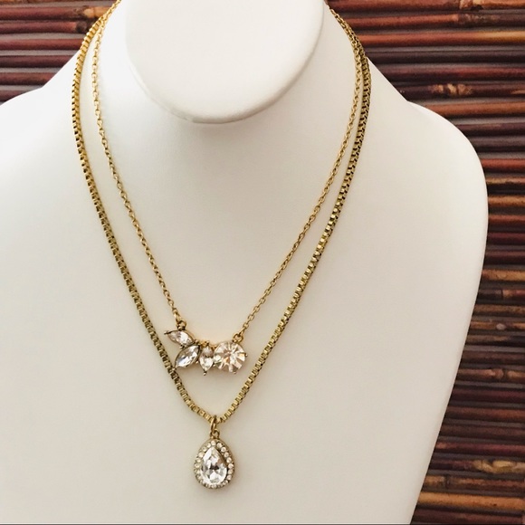 Erickson Beamon Rocks Rhinestone Necklace - Picture 4 of 9